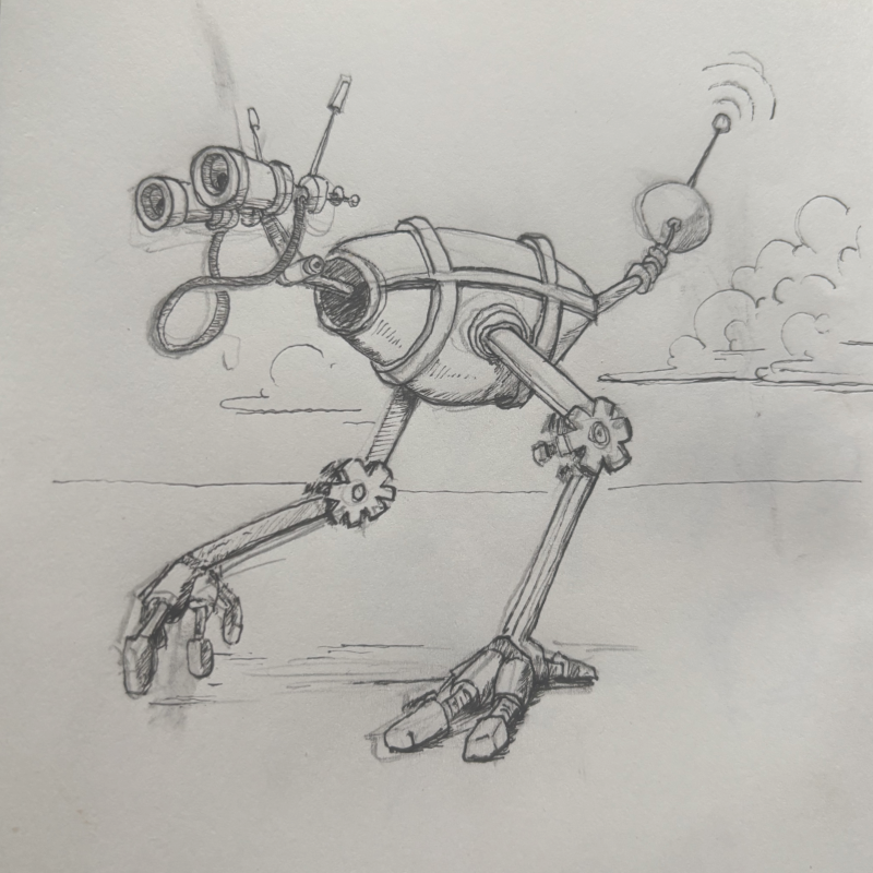 Scout Drone unit illustration